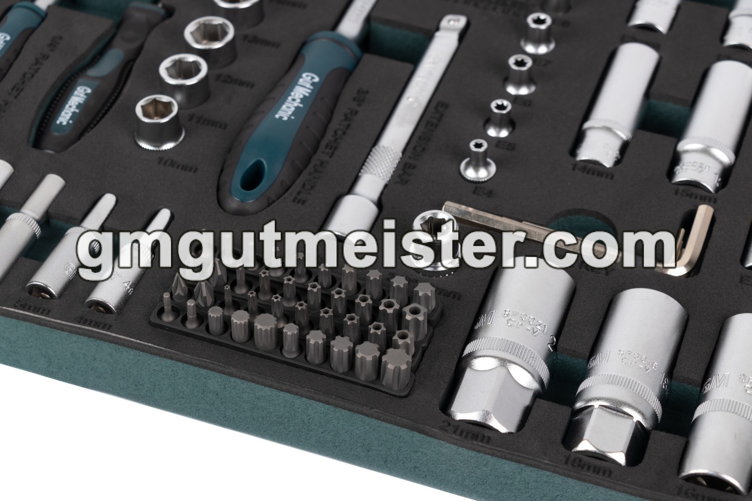 НАБІР ІНСТРУМЕНТІВ В ЛОЖЕМЕНТІ GUT MECHANIC 192ШТ STS10192 - фото 6